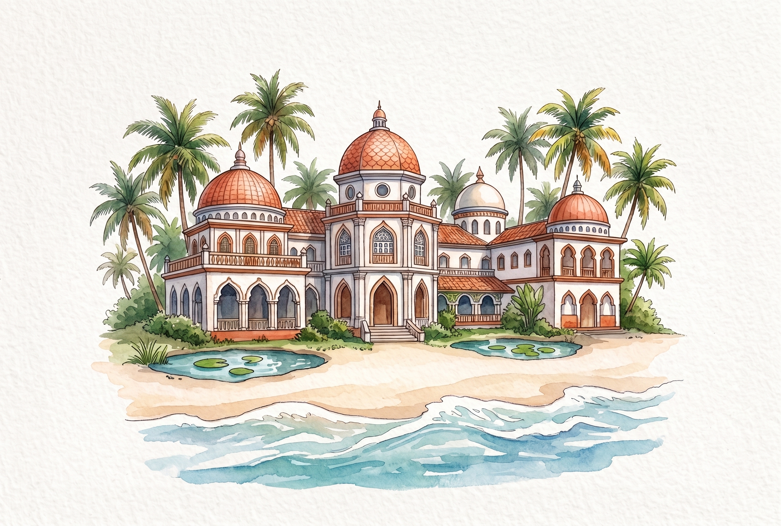 Caravela Beach Resort illustration